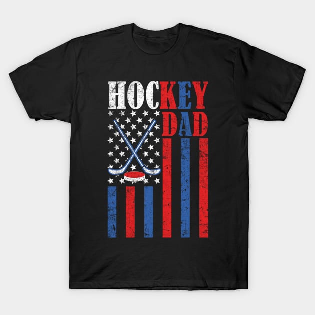 Hockey Dad T-Shirt by AbstractA